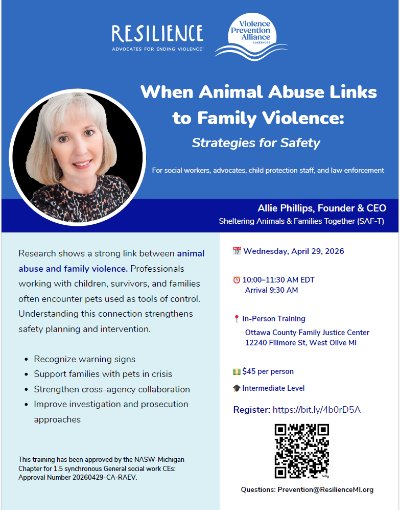 When Animal Abuse Links to Family Violence: Strategies for Safety